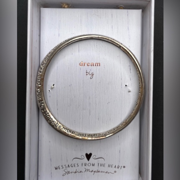 3 bracelets/ charms Sandra Magsamen - dream big - Picture 6 of 11
